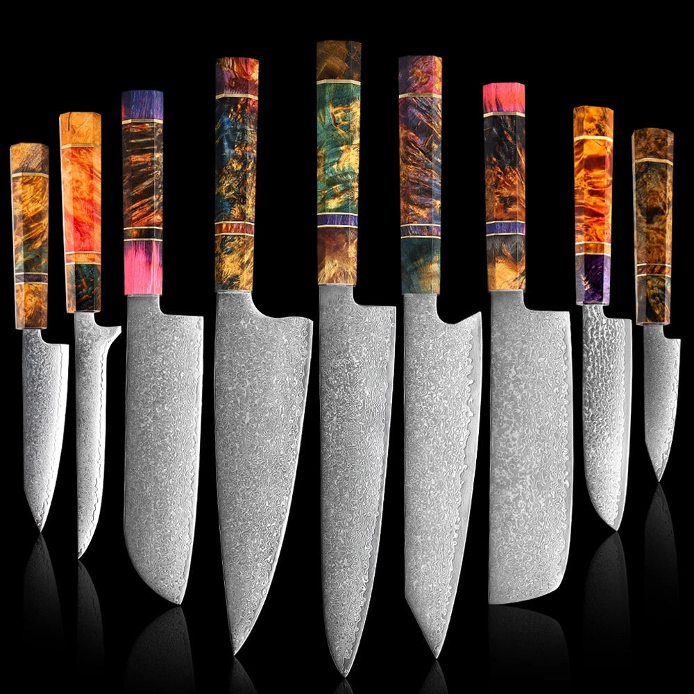 Taiyōkei Series - 9 Piece Knife Set