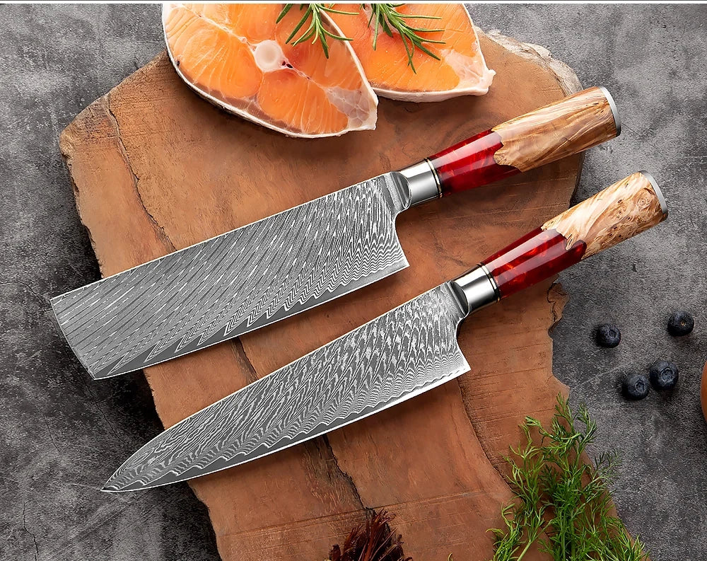 Rising Sun Series - 7-9 Piece Knife Set