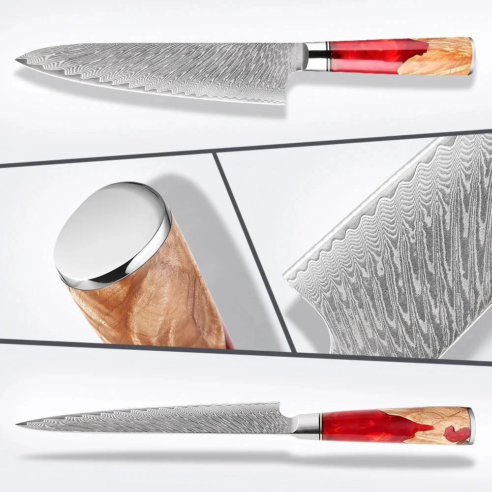 Rising Sun Series - 7-9 Piece Knife Set