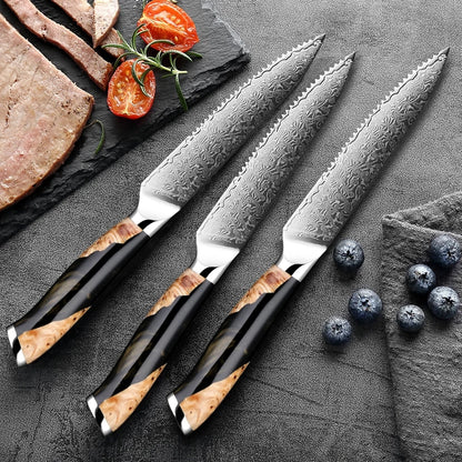 Kuro Steak Knives - 6 Piece Set