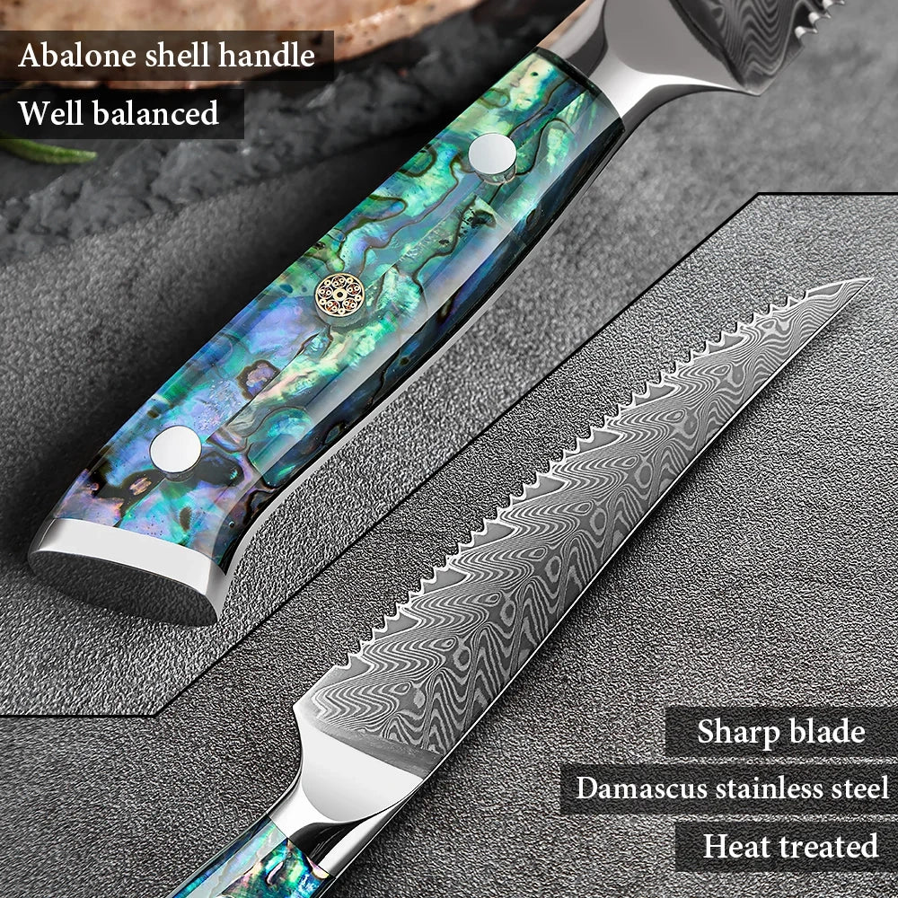 Awabi 6 Piece Steak Knives