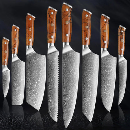 Kiiro Series - 8 Piece Knife Set