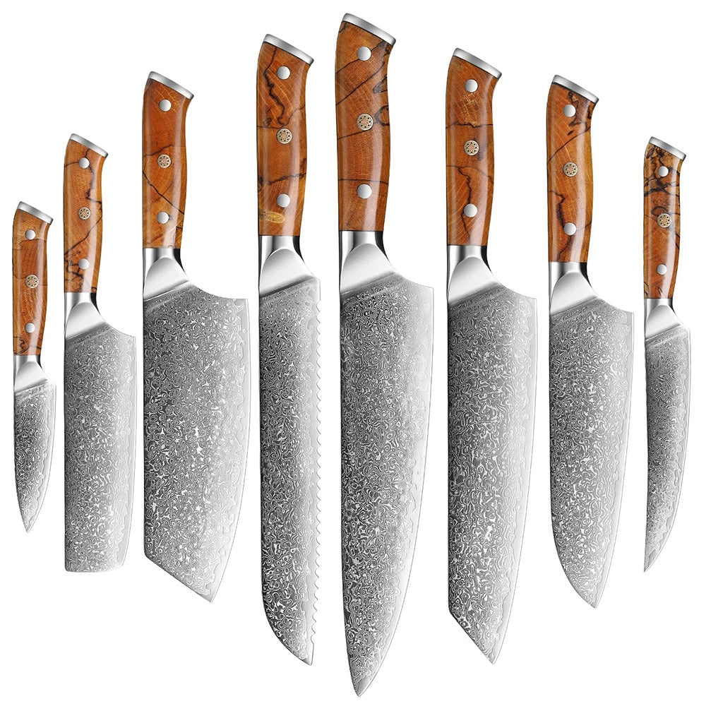 Kiiro Series - 8 Piece Knife Set