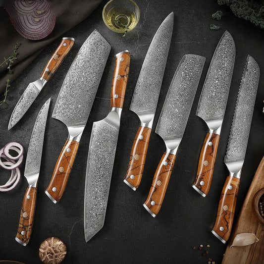 Kiiro Series - 8 Piece Knife Set