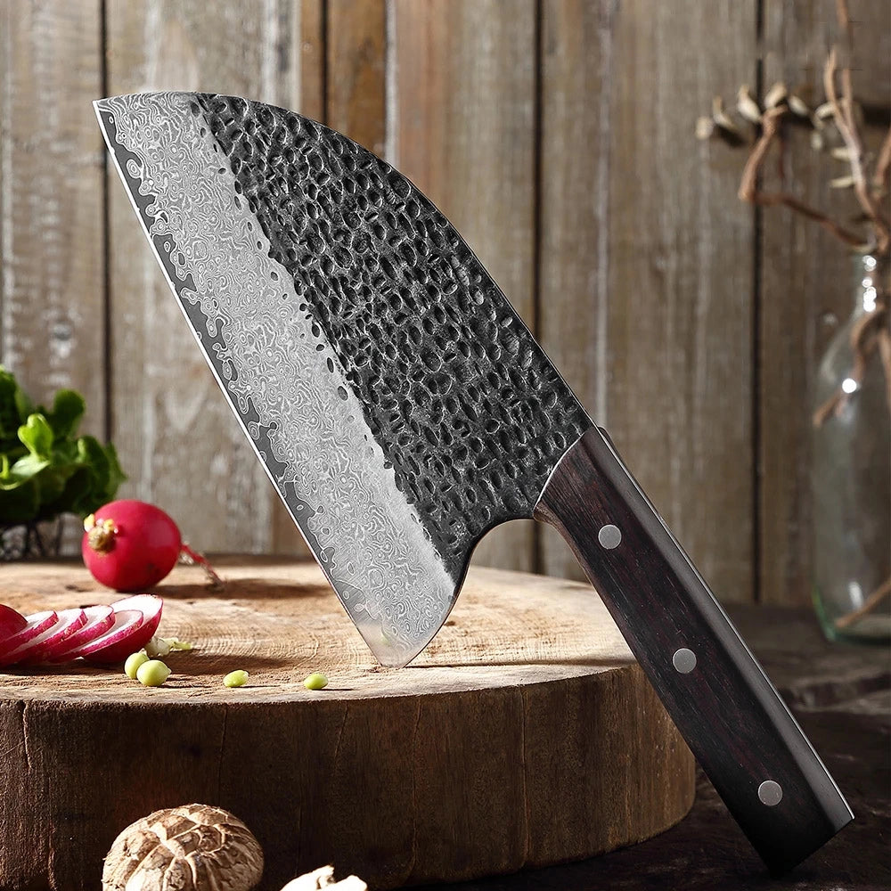 Hocho - Japanese Damascus Steel Cleaver