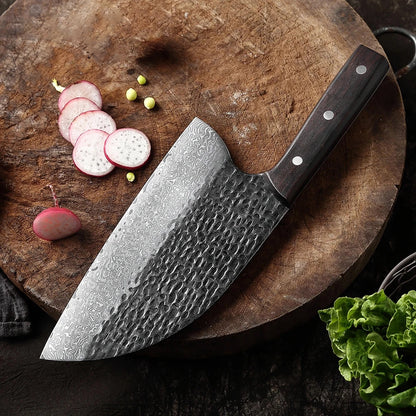 Hocho - Japanese Damascus Steel Cleaver