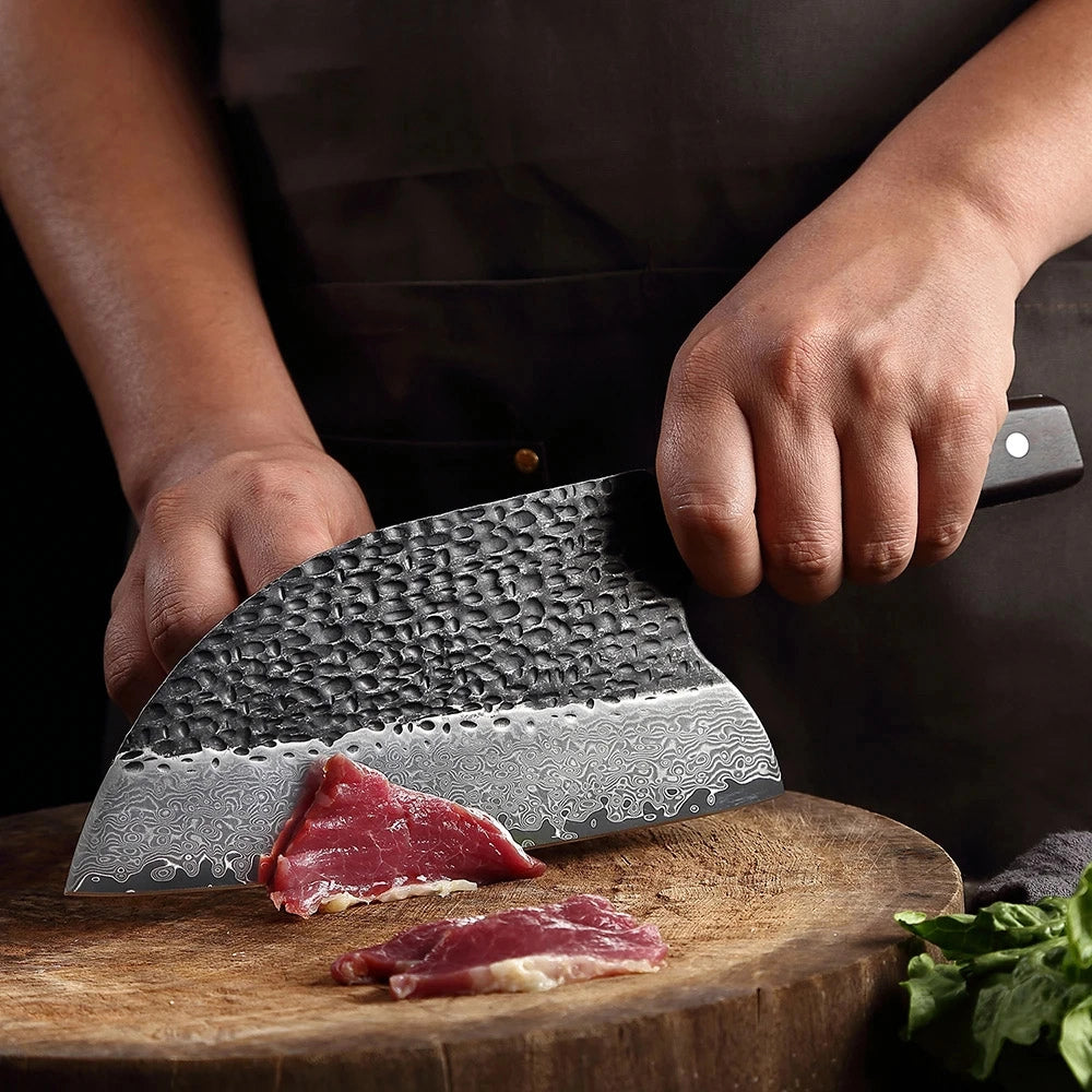 Hocho - Japanese Damascus Steel Cleaver