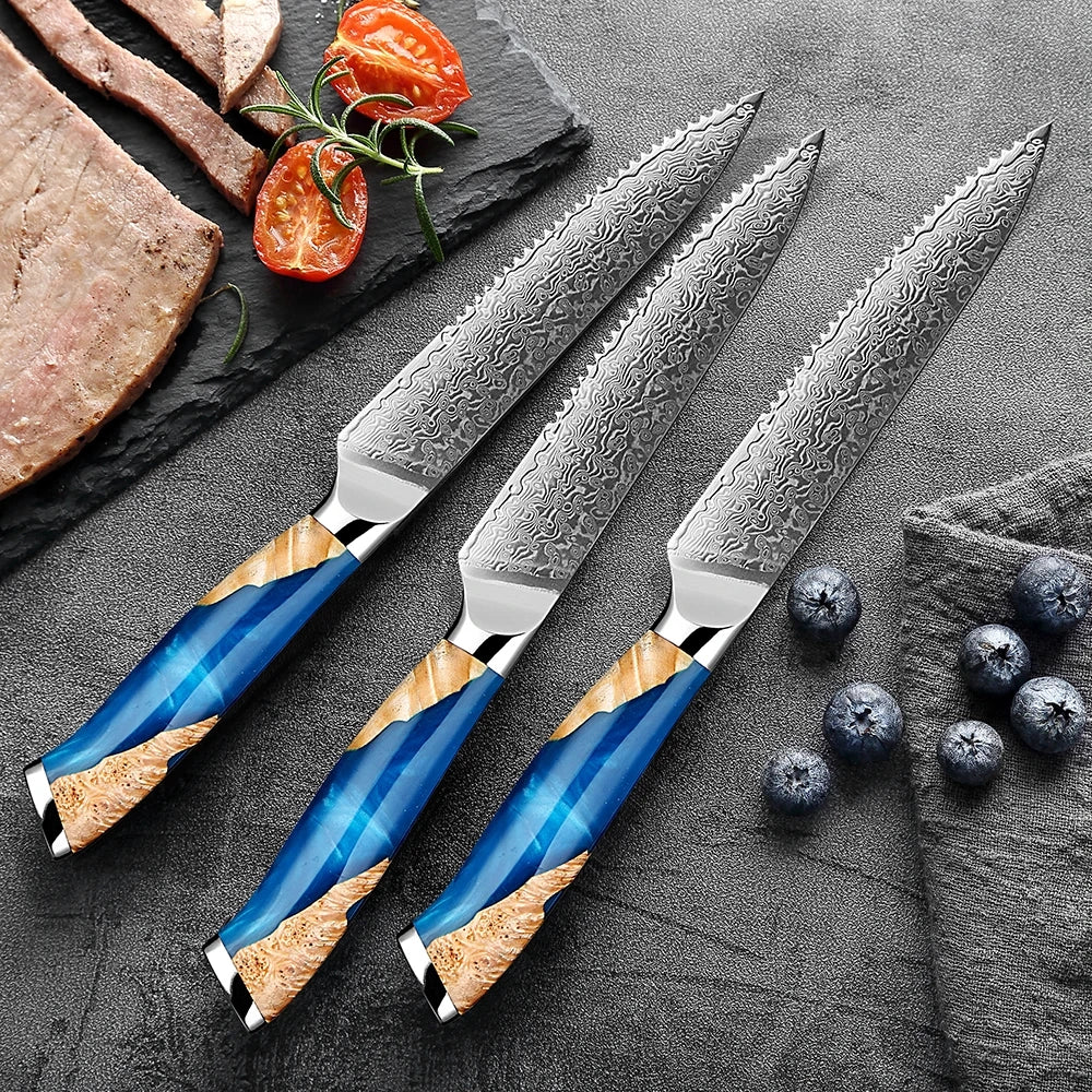 Ki Mizu 6 Piece Steak Knives Set