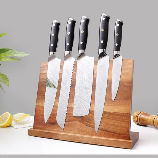 Acacia Magnetic Knife Holder